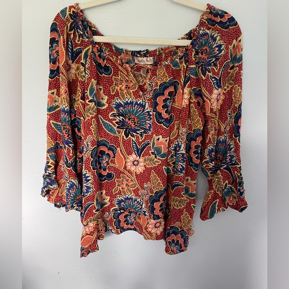 Willow + Root Bell Sleeved Blouse